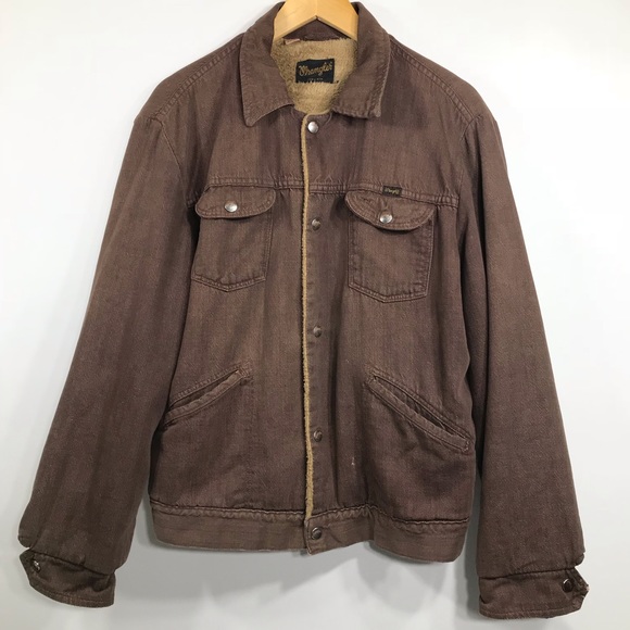 wrangler canvas jacket